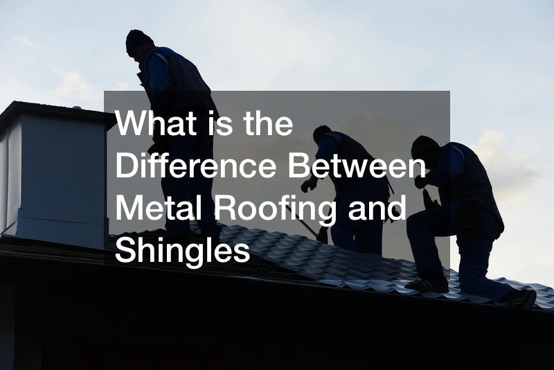 What is the Difference Between Metal Roofing and Shingles